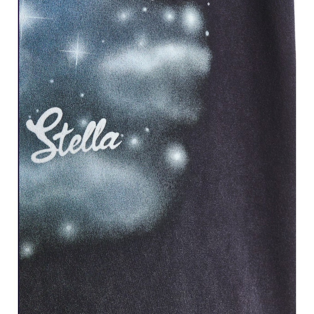 Stella McCartney x H&M Horse Graphic T-Shirt Faded Black Celestial Star Print - Picture 5 of 5